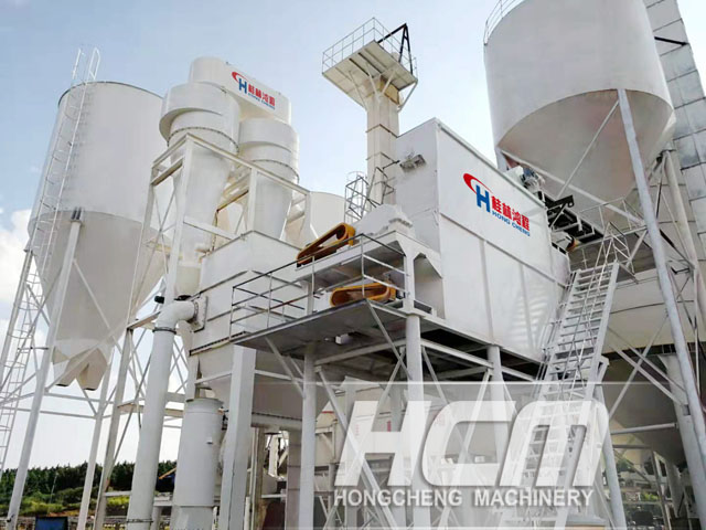 molino vertical HLM serie para hidróxido de calcio